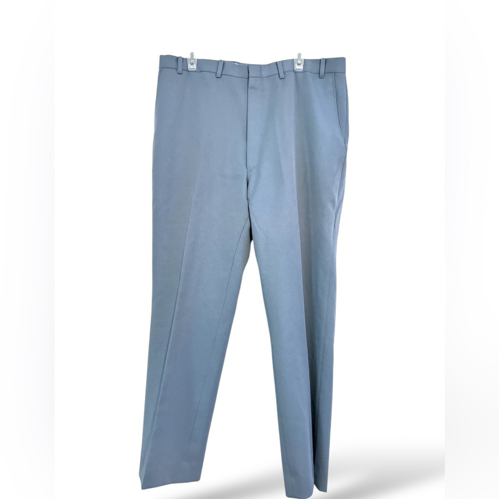 Vintage 70’s Men's Blue Dress Pants 38x31‎ (E28)